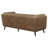 Maximillion Brown Tuxedo Arms Sofa