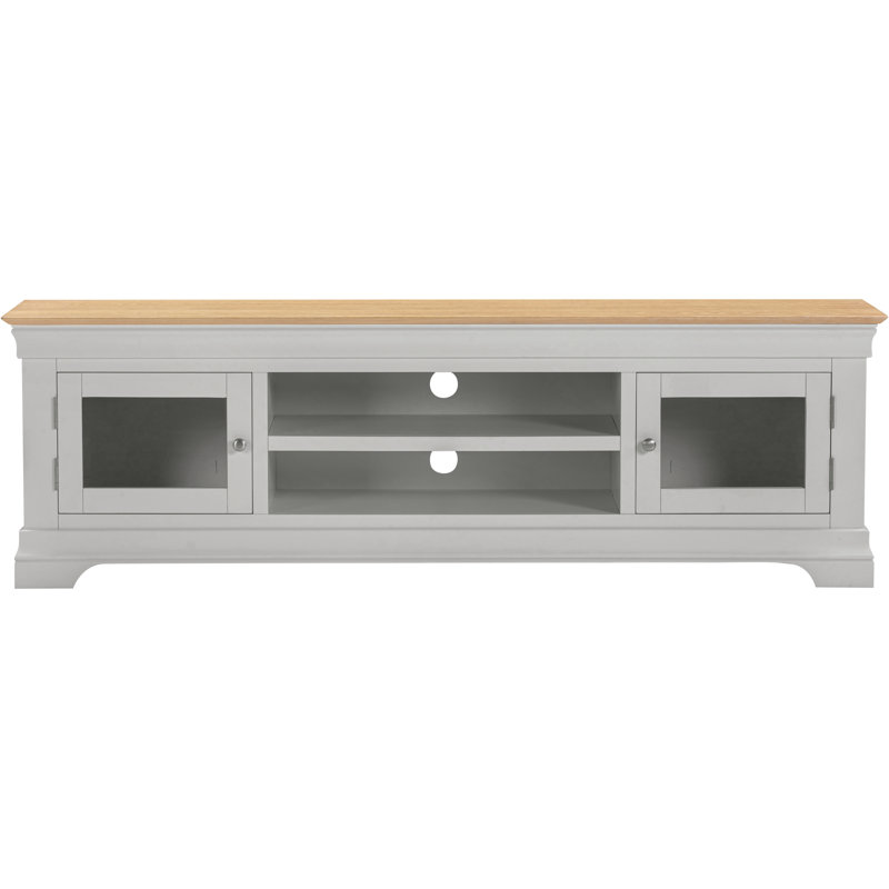 Adaleya TV Stand, 56cm H x 180cm L x 43cm W, Grey