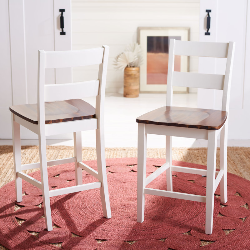 Canina Counter Stool, White