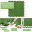 Carreau de mosaïque en plastique 12 po x 12 po pour mur et plancher