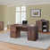 Rafaella 2 Piece Rectangle Computer Desk Office Set