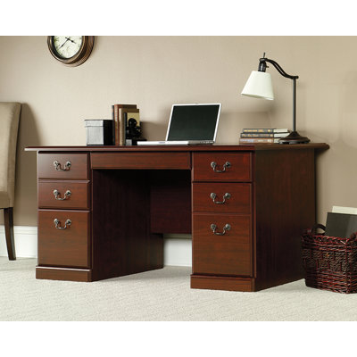 Classic Cherry Finish Computer Desk