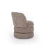 Upholstered Swivel Barrel Chair-1283384950