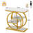 Wood and Metal 4-Tier End Table-1826771373-1826771369