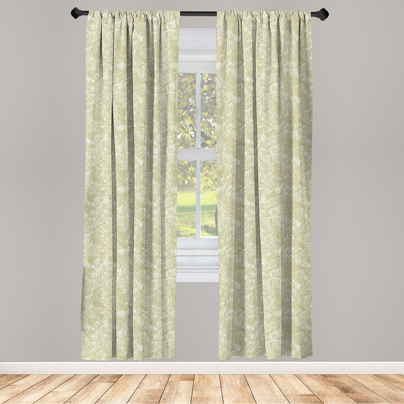 Panneau coulissant semi-diaphane avec passe-tringle, 28 po x 95 po