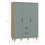 Vankka Manufactured Wood Wardrobe-110967276