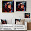 Red Soundtrack Symphony Jukebox Melody - Jukeboxes, art mural-377889708-459052066