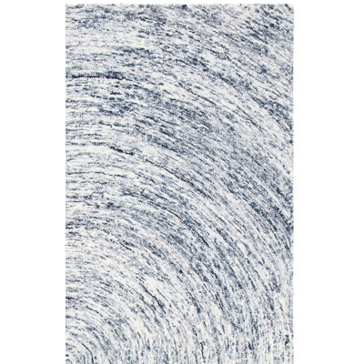 Anglina Hand Tufted Wool Abstract Rug