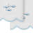  100% Turkish Cotton FISH SCHOOL Scallop 2PC Embellished Fingertip Towel Set-704257998-704600591