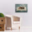 «Cowches 2» par Cindy Jacobs, art mural sur toile, 26 po x 18 po