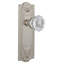 Meadows Plate with Crystal Door Knob-910607142