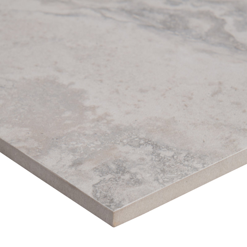Royce 12 in. x 12 in. Matte Ceramic Stone Look Floor and Wall Tile, Verdin