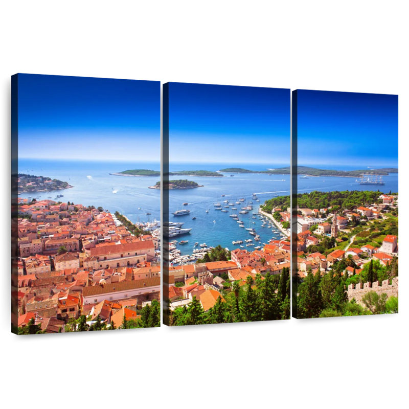 Gillard Hvar In Croatia, 48" H x 74" W