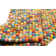 Lauge Hand Felted Wool Beige/Red Rug