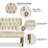 Dudden 59'' Reception Loveseat-490296842