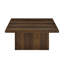 Table basse carrée en bois d'ingénierie