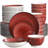 Whittier 48 Piece Stoneware Dinnerware Set - Service for 12-1722130308