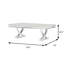 Table basse Modern Glam