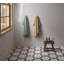 Le Cafe 1" x 1" Hexagon Matte Porcelain Mosaic Tile in Black/White