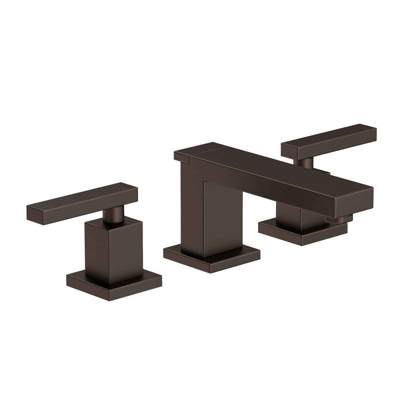 Skylar Widespread Bathroom Faucet with Drain Assembly, Oil Rubbed Bronze