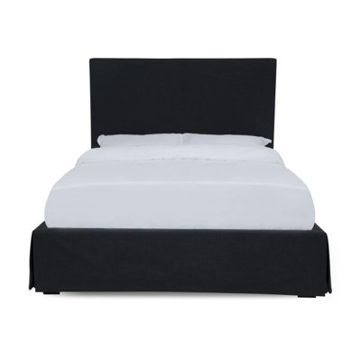 Daliya Upholstered Wingback Bed