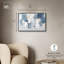 «Dreaming Indigo I», art abstrait bleu par Art Remedy-107442052-107442058