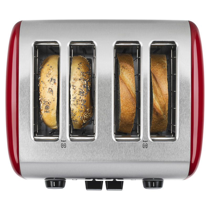 KitchenAid® 4-Slice Toaster with Manual High-Lift Lever, Empire Red