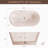 67.1'' x 31.2'' Freestanding Soaking Acrylic Bathtub
