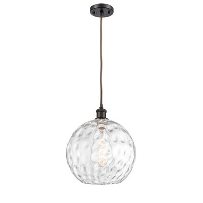 Luminaire suspendu sphère 1 lumière Roxane