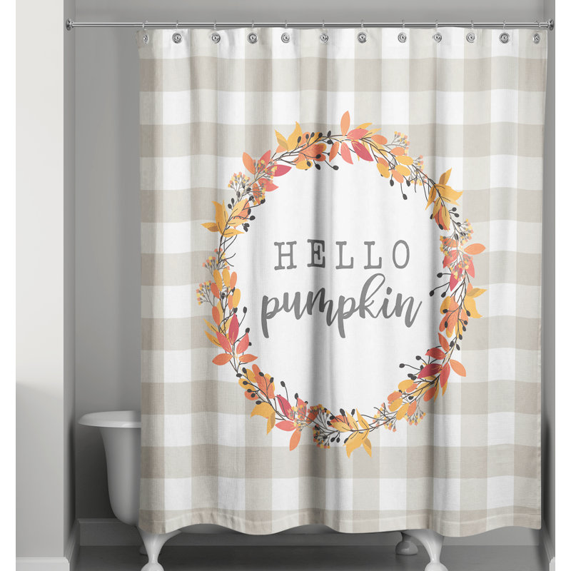 Shepha Geometric Shower Curtain