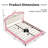 Upholstered Bed With Crown Headboard, Platform Bed With Headboard And Footboard-968795648-968795655