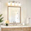 Luminaire de salle de bain à intensité variable avec abat-jour en verre soufflé à la main Karlei-367042660-362423860-362368878