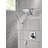 Rain Adjustable Shower Head with H2Okinetic Technology-60696702
