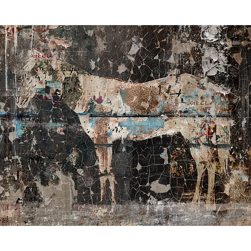 Stallion De Constructed II Print by Chelsea Art Studio, Outdoor, 40" H x 50" W x 1.5" D