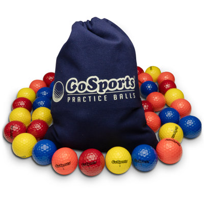Gosports All Purpose Golf Balls For Play Or Practise | 32 Pack With Tote Bag