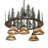Domnick 5 - Light Dimmable Geometric Chandelier
