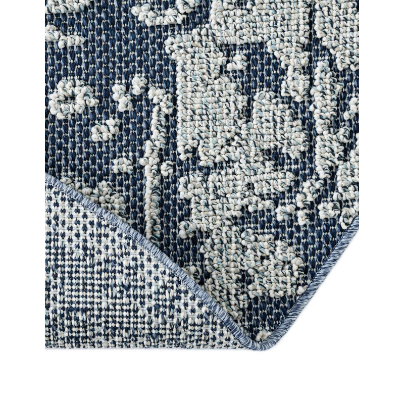 Tapis d'extérieur traditionnel, Rond 3 pi 1 po