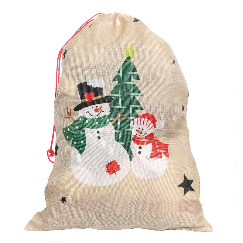 Patchy and Pete the Snowmen Christmas Sack