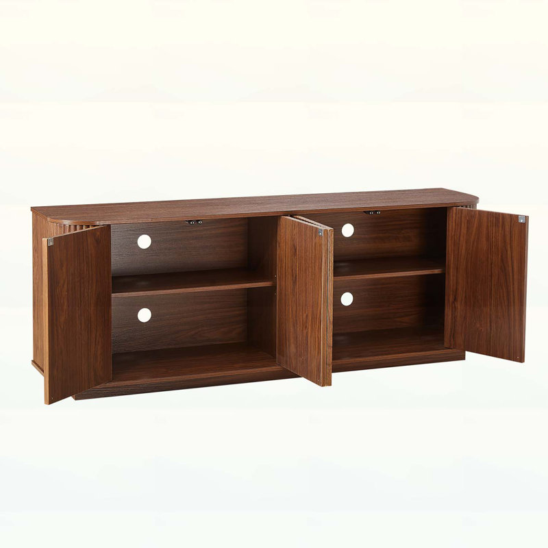 Buffet Cabinet for Multiple Room Use, Walnut