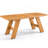 71" Light Wood Grain Splicing Rectangular Dining Table, Modern Dining Table for Home Use. Accommodates 6-8 People