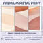 Blush Minimal Layers - abstrait minimaliste en métal, impression sur métal moderne-2087879520