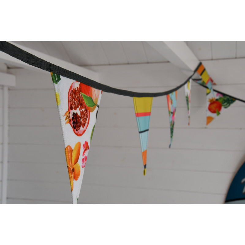 Double Sided 18cm H x 500cm W Polyester Pennant