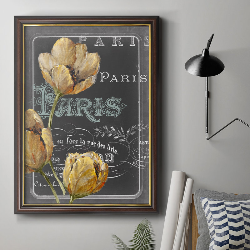 - Art textuel sur toile encadré, H 20 po x l 16 po x P 2,5 po