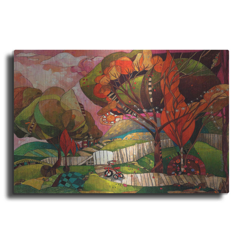 «The Big Backyard» par David Galchutt, H 12 po x l 16 po