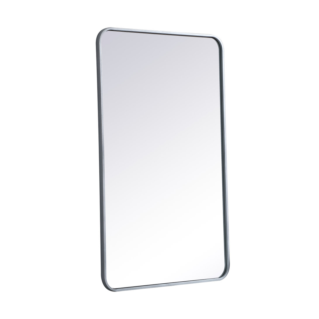 Sabine Accent Mirror, Silver, 40" x 24"