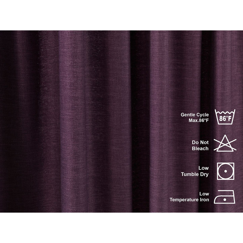 Pinch Pleated Room Darkening Extra Long & Extra Wide Decorative Curtain - Single Panel, 150cm Width x 475cm Drop, Eminence