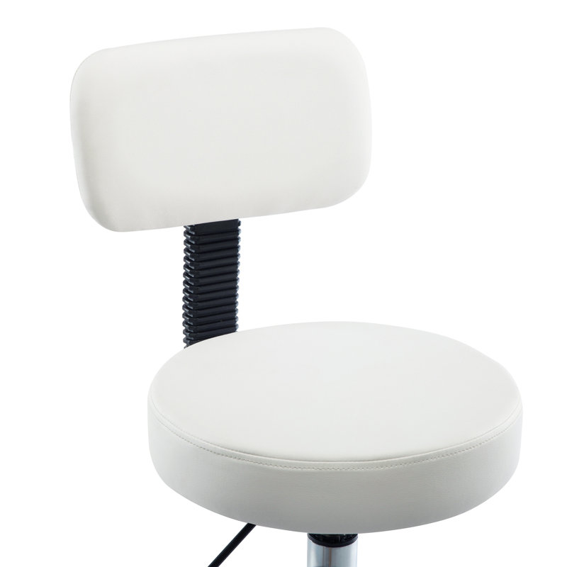 Ardjan Elevate Your Workspace with Rolling stool for office, Adjustable Drafting Stool with Footrest, Office Stool Adjustable Height