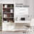 Bookcase With File Cabinet Drawers-927877407