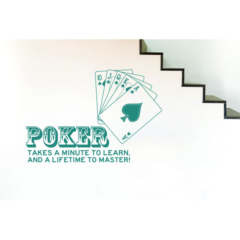 Non-Wall Damaging Wall Decal, Aqua Green