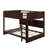 Queen Over Queen Bunk Bed With Built-In Storage Cabinets And Charging Station-1226826281